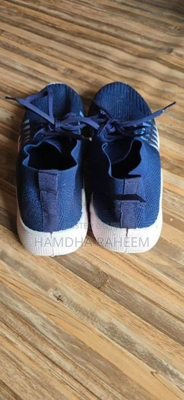 Navy Blue Casual Sneakers