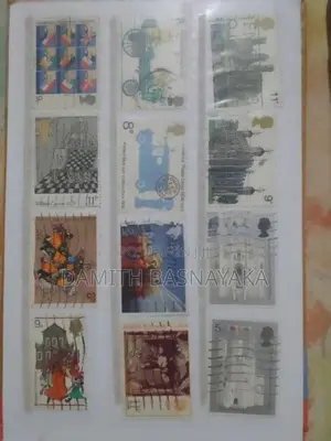 9 Page Rare Stamp Album