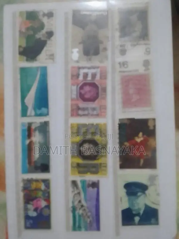 9 Page Rare Stamp Album