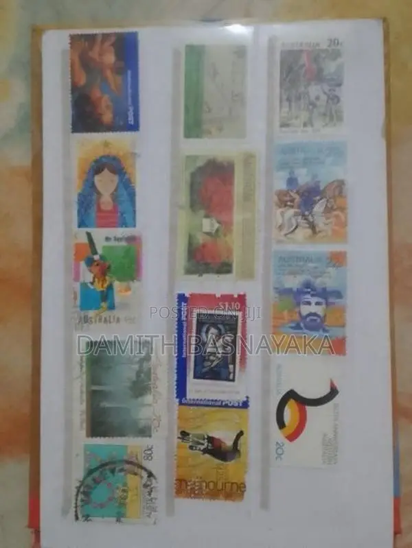 9 Page Rare Stamp Album
