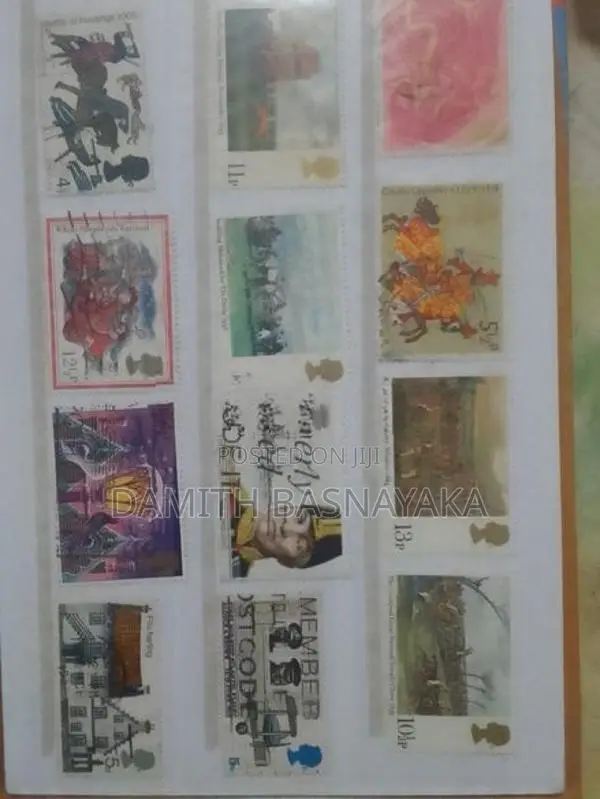 9 Page Rare Stamp Album