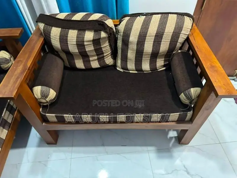 Premium Solid Wooden Sofa Set Teak