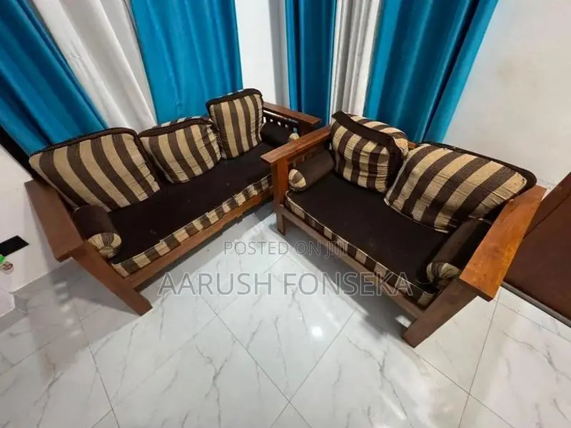 Premium Solid Wooden Sofa Set Teak
