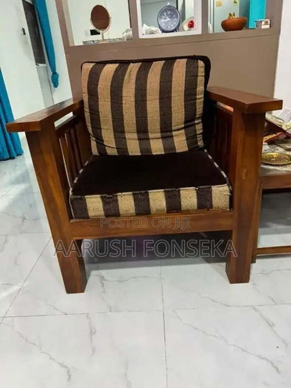 Premium Solid Wooden Sofa Set Teak