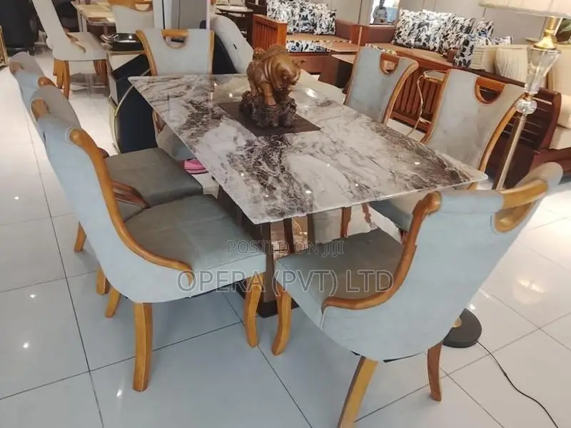 Granite 6 Seater Table Set