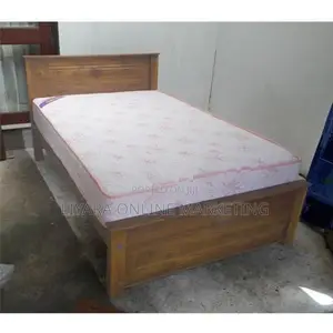 New Teak Box Bed With Spring Mattress