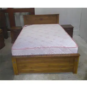 New Teak Box Bed With Spring Mattress