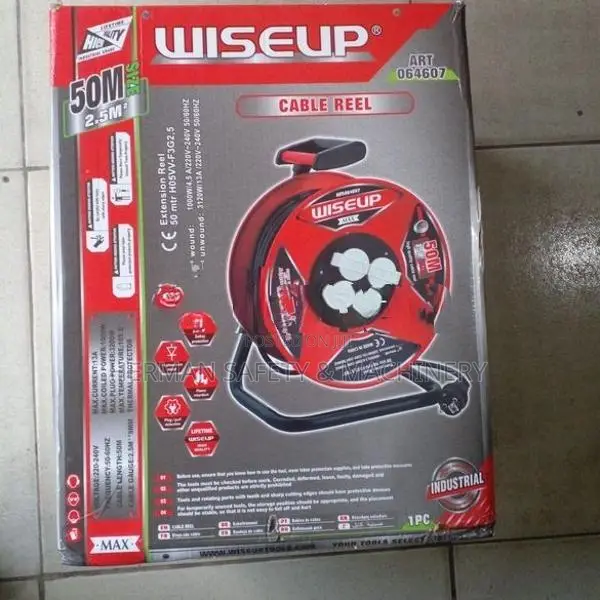 WISEUP 50M Industrial Cable Reel Herman PT 0885