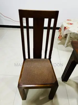 Teak Dining Table Set 6 Chairs