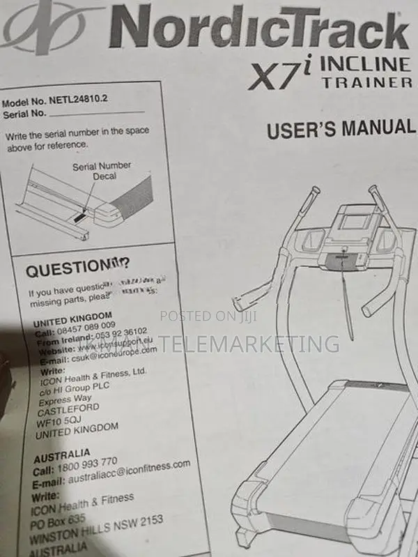 Nordictrack Treadmill