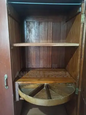 Teak Two Door Wardrobe
