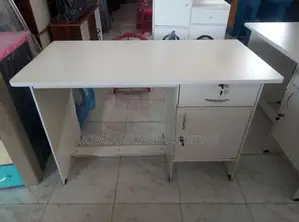 White 4 by 2 Office Table (Q-2)