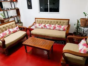 Wooden Sofa Set
