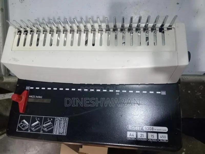 Punch Bind Machine