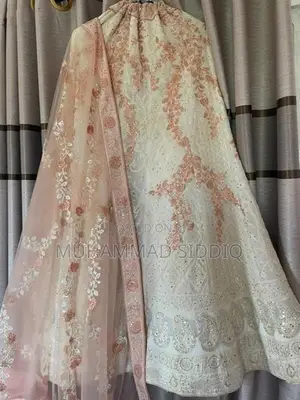 Ivory Embroidered Lehenga Set