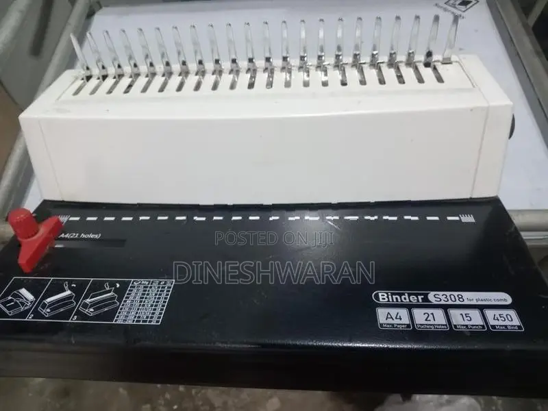 Punch Bind Machine