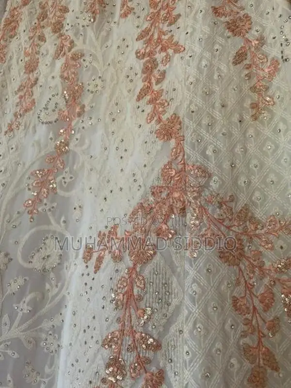 Ivory Embroidered Lehenga Set