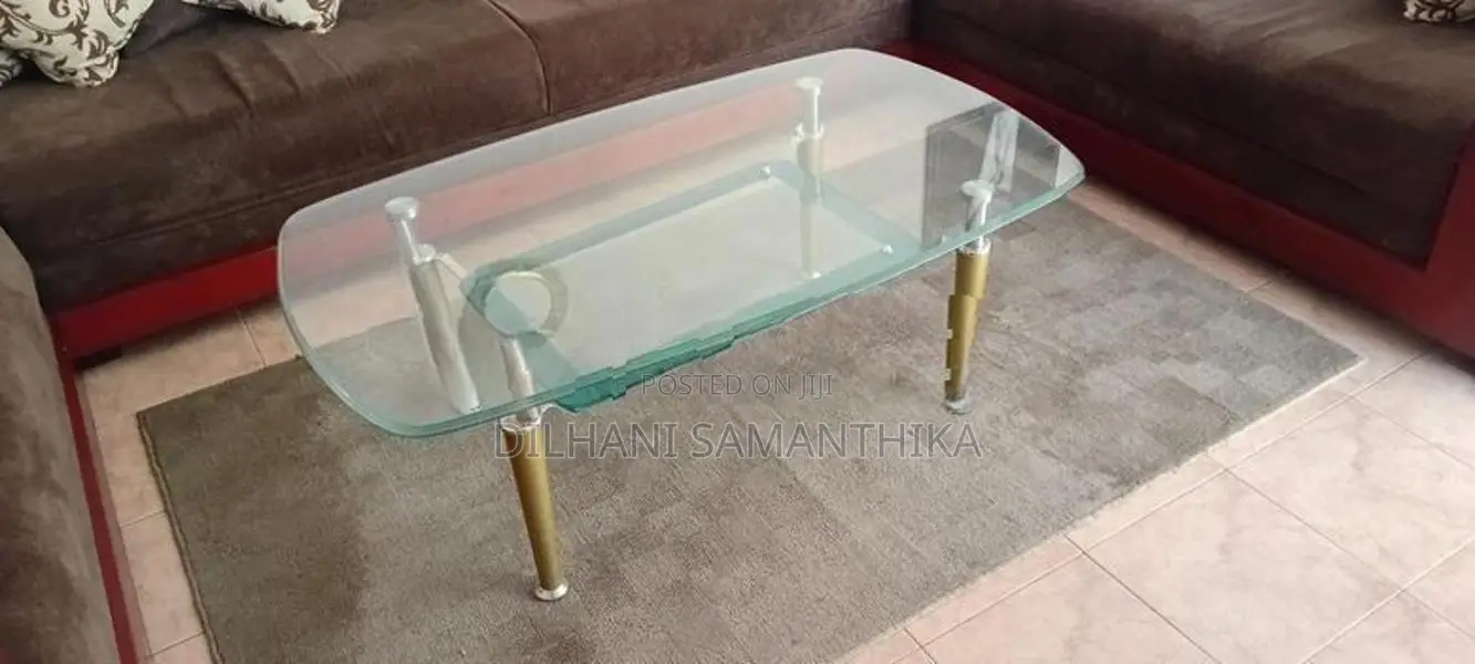 glass coffee table
