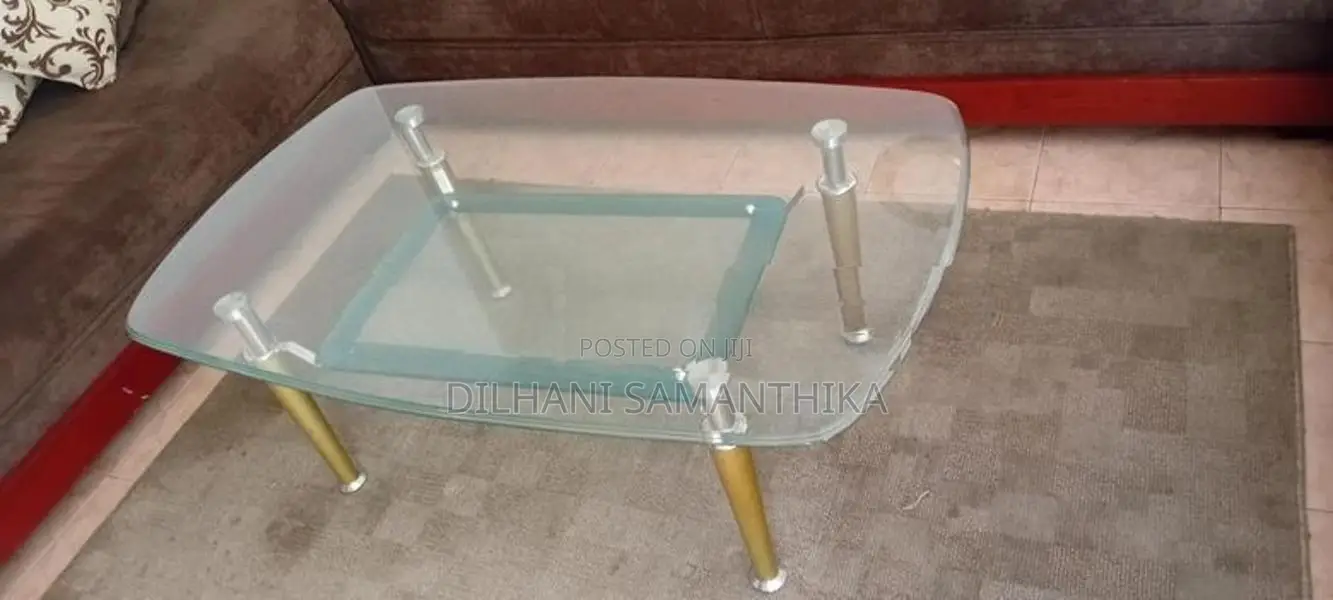 glass coffee table