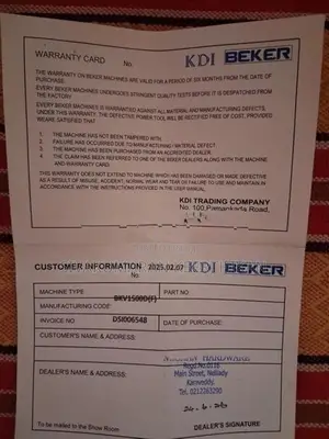 Brand New 2HP BEKER Water Pump