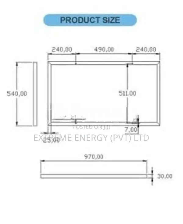 Monocrystalline Solar Panel 100W 12V 24V Battery Charging