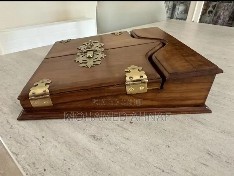 Antique Victorian Rosewood Travelling Writing Slope / Box