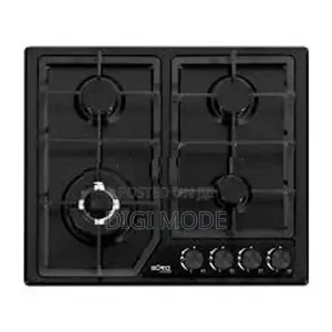 Euro (Turkey) 4 Burner Square Cooker Hob Glass Gas Heavy Duty