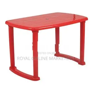 4 by 2 Plastic Dining Table (L-3)