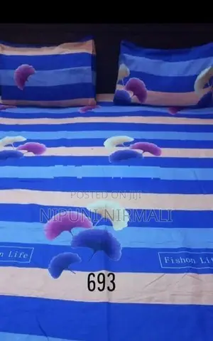 Fishon Life Bed Sheet with Cartoon Print Sheets