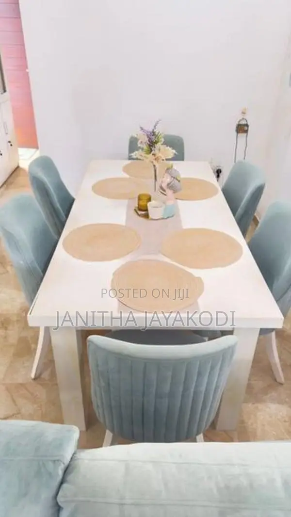 Modern Dining Table with Chairs