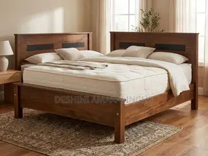 Premium Solid Teak Wood Bed