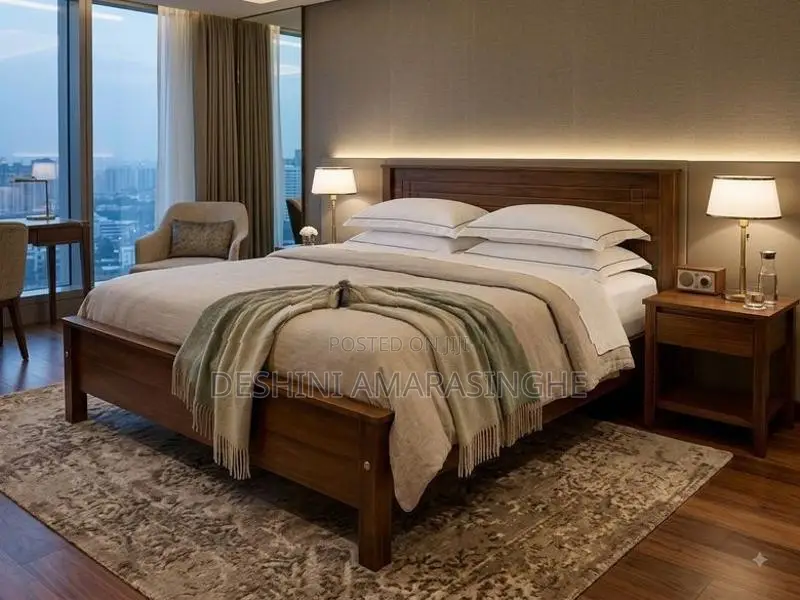 Premium Solid Teak Wood Bed