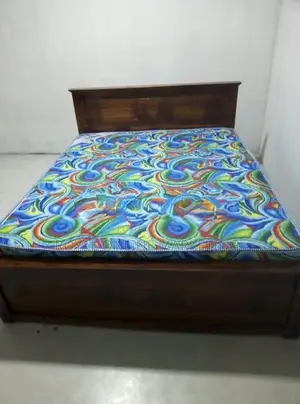 6 by 5 (72-60) Queen Box Bed with Arpico Hybrid Mattress (E-4)