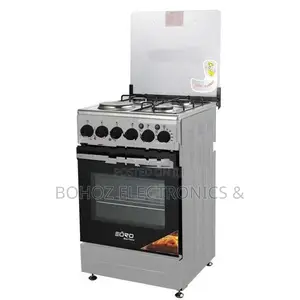 Euro (Turkey) Free standing Electric oven 3 Gas burner + 1 Hot Plate