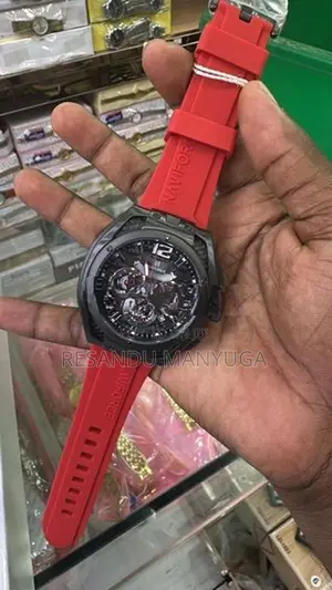 excellent naviforce red with black themed