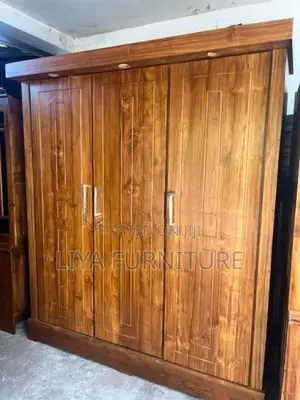 3 Door Teak Wardrobe -Li 80