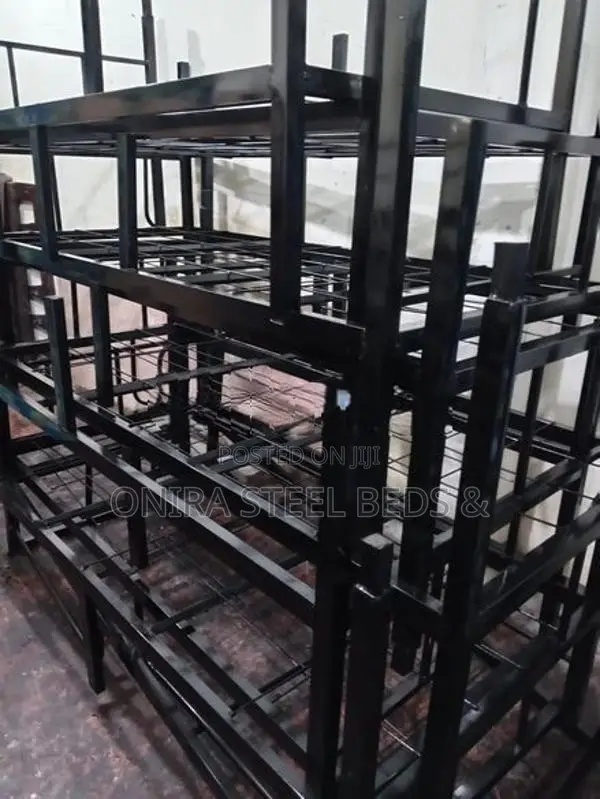Steelbunker Bed Bunk තට්ටු දෙකේ යකඩ