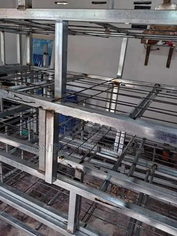 Steelbunker Bed Bunk තට්ටු දෙකේ යකඩ