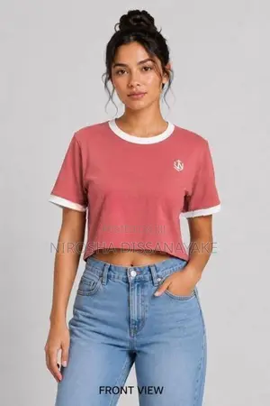 T Shirt Crop Top