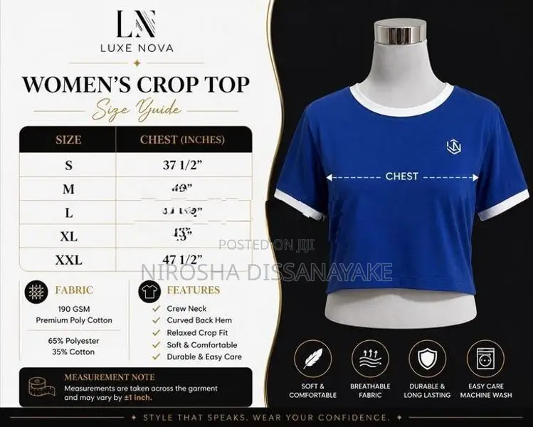 T Shirt Crop Top