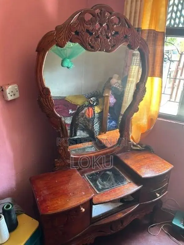 Teak Wood Resin Dressing Table
