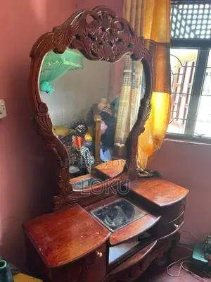 Teak Wood Resin Dressing Table