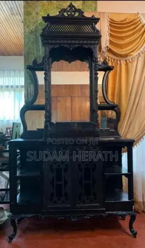 Antique Mirror Table