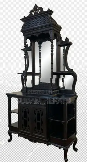 Antique Mirror Table