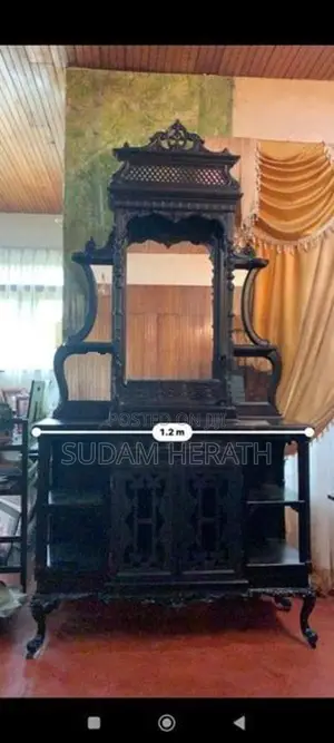 Antique Mirror Table