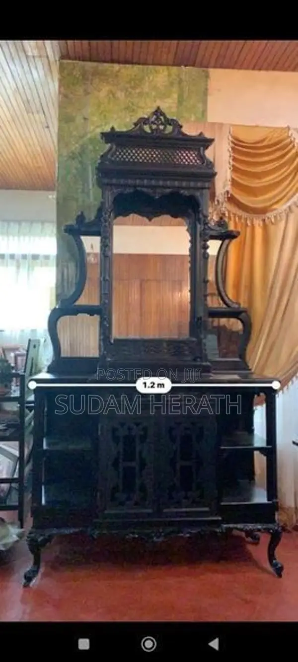 Antique Mirror Table