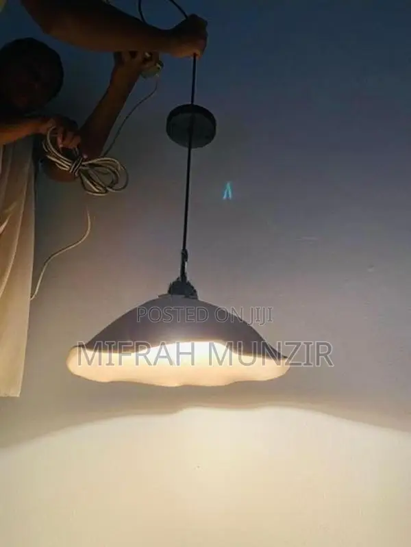 Pottery wheel - pendant light