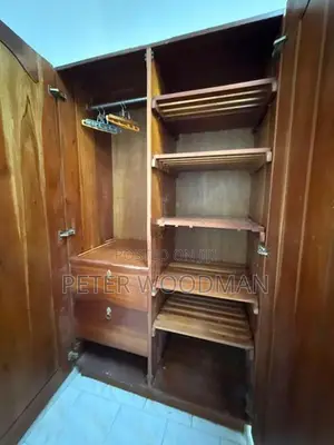 Solid Teak Wood Wardrobe
