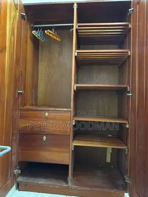 Solid Teak Wood Wardrobe