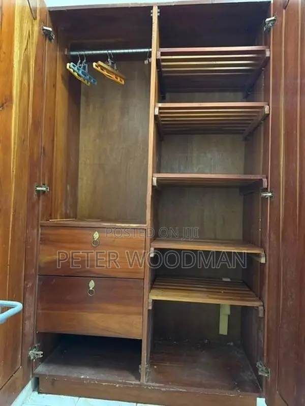 Solid Teak Wood Wardrobe